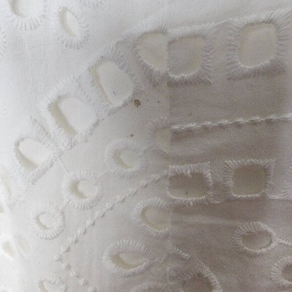 Yumi Kim Off the Shoulder Mermaid Silhouette Eyelet Maxi Dress Small - Picture 14 of 16